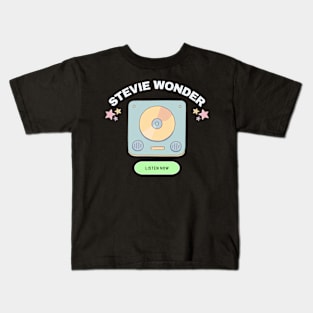 stevie wonder listen now Kids T-Shirt